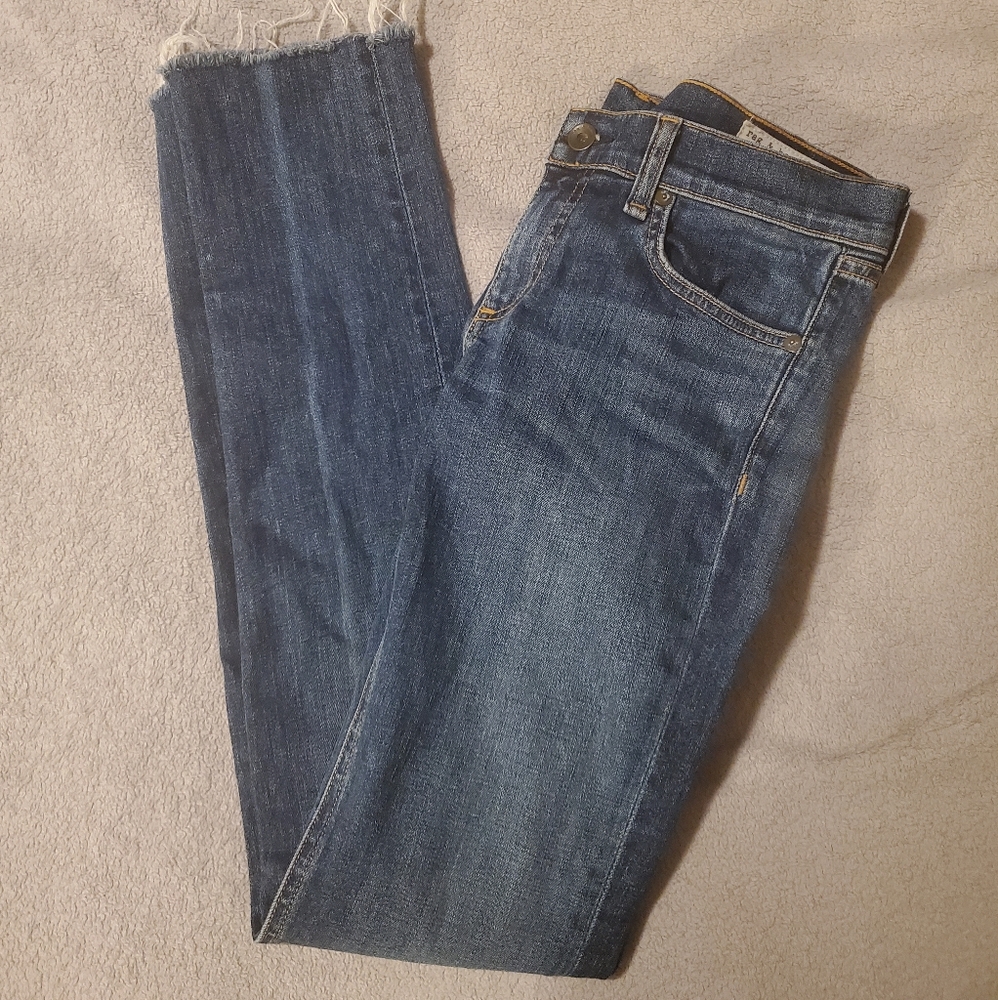 Rag and Bone Dre Keiko Raw Hem Jeans